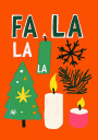 Festive Cheer Burst Plakat Plakat / 40x50cm