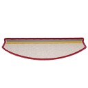  Trappematter 20 stk bordeaux rød 65x24x4 cm 8721288459138