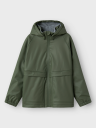 Name It Dry10 Rain Jacket Fleece Fo Grønn 116