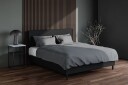 Komplett sängpaket Divine sänggavel 160 cm 160x200 Mörkgrå  