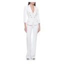 Elisabetta Franchi Dame Bukser Beige L,