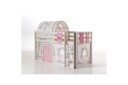 Middelseng med gardin Pino Birdy Hvit Hvit Uten sklie Birdy 3   Hvit Hvit Uten sklie Birdy 3