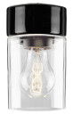 Ifø Electric Ifø Opus 100/175 IP44 Badstu - Svart m/klart glass