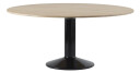 Muuto Midst søylebord Ø 160 Oiled Oak-Black