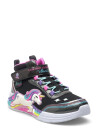Skechers Girls Unicorn Chaser   Black   32