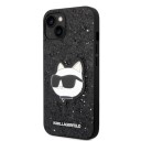 Karl Lagerfeld iPhone 14 Plus Glitter Choupette Hardcase 6.7" Svart