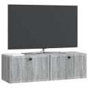  Vegghengt TV skap Grå sonoma 98 x 31 x 30 cm Konstruert tre