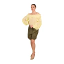 Nenette Dame Shorts Grønn S,