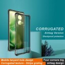 Motorola Moto G85/S50 Neo Imak Drop-Proof TPU-deksel Gjennomsiktig Svart