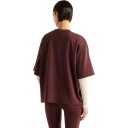 New Balance Trackside Oversized T Shirt   CHERRY LEATHER   XL