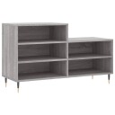  Skoskap grå sonoma 102x36x60 cm konstruert tre 8721012114258