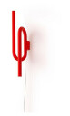 Foscarini Tobia Vegglampe Oransje M. Ledning
