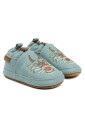 Mikk line Leather Slipper   3D   Blue   24/36M