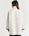 Seiljakke med kontrastkrage LINEN XXL