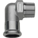 2 stk 54 x 2" TURBO Inox bøyenippel