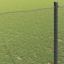 Sekskantet Gjerde Grå 1.2x100 m Stål
