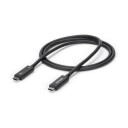StarTech.com Thunderbolt 3 (40Gbps) USB C Cable - Black - 1m