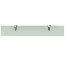 vidaXL Flytende hyller 2 stk glass 60x10 cm 8 mm