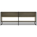  TV-benk sonoma eik 120,5x40x46 cm konstruert tre og metall 8721102839498