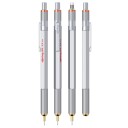Rotring rOtring 8 Mechanical Pencil  .5 mm  Sølv Metal Barrel