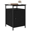  Nattbordskap Svart eik 40 x 42 x 60cm Konstruert tre
