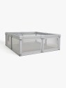 Beemoo Safe Space XXL Lekegrind 200 x 180 Light Grey