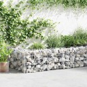  Gabion galvanisert stål 450x30x50 cm