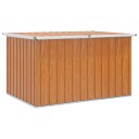  Utendørs Lagringsboks tre 150 x 101 x 91 cm Galvanisert stål