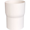 Plastmo overgang Ø110x90mm, hvit
