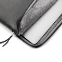 Trunk Ekte Skinn Sleeve til Macbook 14" (33 x 23,5 x 2 cm) - Black