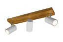Trio Lighting Marley spot 3L GU10 matt hvit/tre -