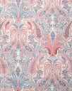 Key West paisley dobbeldynetrekk 200x220cm ORANGE RED 200X220