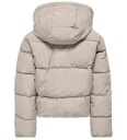 Kids Only Kogdolly Life Sht Puffer Jacket Otw Noos - Cream - 158