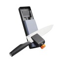 Fiskars brynsstenssett Svart-oransje