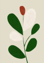 Minimal Bloom Plakat Plakat / 30x40cm