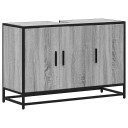 Vidaxl Servantskap grå sonoma 90x33x60 cm konstruert tre 849272