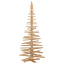 vidaXL Trekjuletrær KOTKA 240 cm Heltre furu Brun Finish