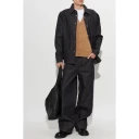 Ami Paris Herre Strikkevarer Brun 2XL,