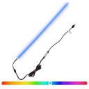 vidaXL LED Stripe 55 cm Flerfarget PVC