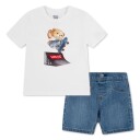 Levi"s Lvb Skater Levi Tee & Denim Se White 98