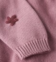 Name It Cardigan   Strikk   NbfNanny   Lilas/Flowers   Name It   1½ år (86)   Cardigan Bordeaux Rosa