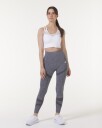 LEVITY Eclipse Mesh Seamless Tights Grey Melange - S