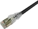 NETCONNECT Patchkabel kat 6A S/FTP PiMF, længde: 20,0 m farve: sort med LSZH kappe