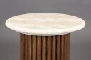 Dutchbone Arda Sidebord Ø45cm Hvit