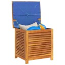  Putekasse med lameller 60x50x56 cm heltre akasie 365839