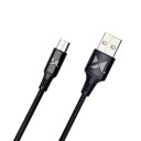 Wozinsky WUC M1B USB A to Micro USB 2.4A 1m Black 