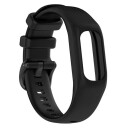 Silikonarmbånd til Garmin Vivosmart 5 - Sort, stl. M