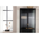 Venture Home Design Garis Vitrineskap - Sort Unoliving 1704619-01-0 1704621-01-0