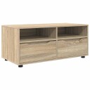  TV skap med skuff Sonoma eik 100 x 48 x 43 cm Konstruert tre