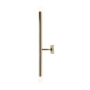 Aldex Tubo 2 vegglampe gull 60 cm